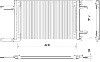 Конденсатор MAGNETI MARELLI 350203148000