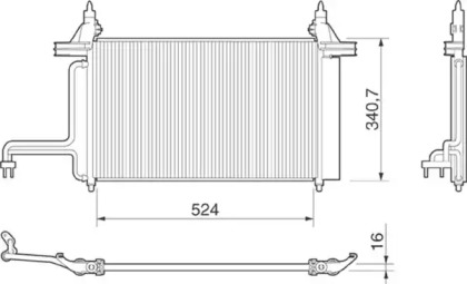 Конденсатор MAGNETI MARELLI 350203153000