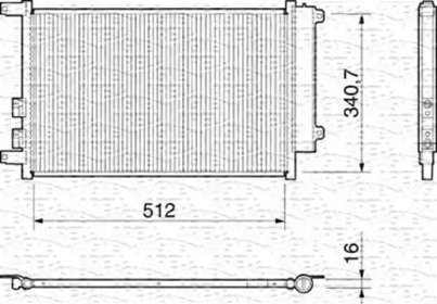 Конденсатор MAGNETI MARELLI 350203157000