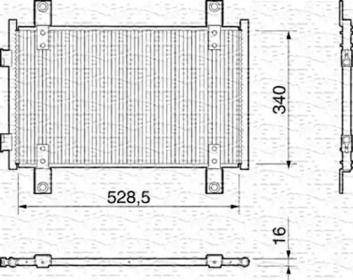 Конденсатор MAGNETI MARELLI 350203159000