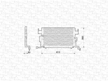 Конденсатор MAGNETI MARELLI 350203204000