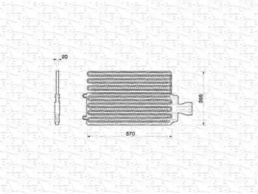 Конденсатор MAGNETI MARELLI 350203212000