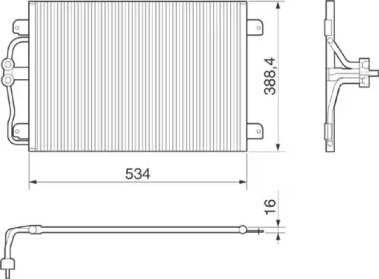 Конденсатор MAGNETI MARELLI 350203215000