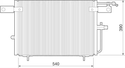 Конденсатор MAGNETI MARELLI 350203224000