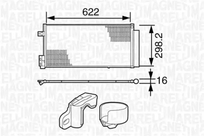 Конденсатор MAGNETI MARELLI 350203226000