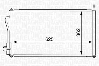 Конденсатор MAGNETI MARELLI 350203228000