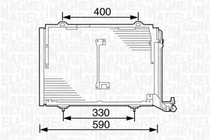 Конденсатор MAGNETI MARELLI 350203232000