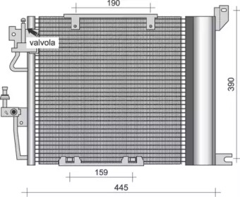 Конденсатор MAGNETI MARELLI 350203256000