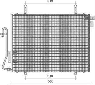 Конденсатор MAGNETI MARELLI 350203399000