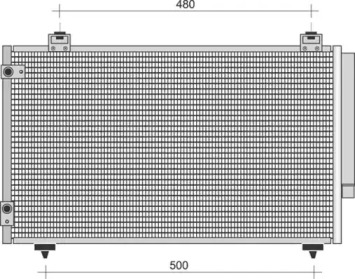 Конденсатор MAGNETI MARELLI 350203423000