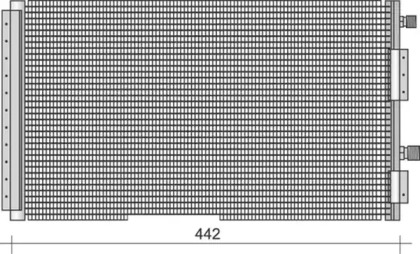 Конденсатор, кондиционер MAGNETI MARELLI 350203433000