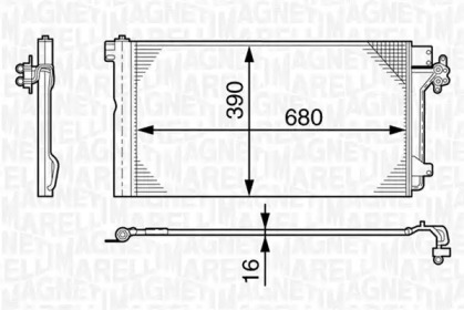 Конденсатор MAGNETI MARELLI 350203478000