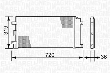 Конденсатор MAGNETI MARELLI 350203496000