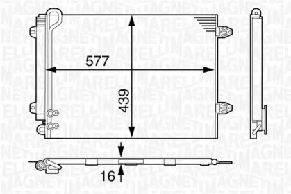 Конденсатор MAGNETI MARELLI 350203617000