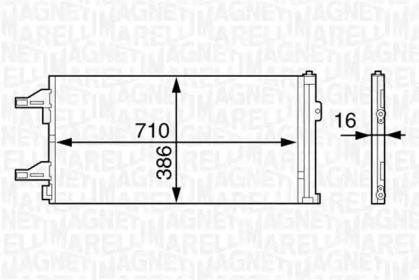 Конденсатор MAGNETI MARELLI 350203622000