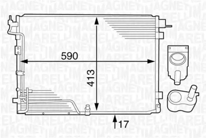 Конденсатор MAGNETI MARELLI 350203626000