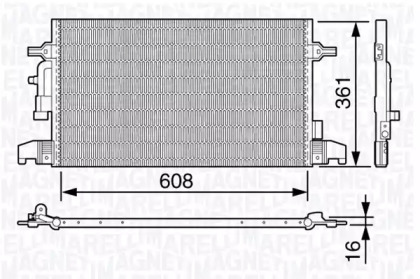 Конденсатор MAGNETI MARELLI 350203641000