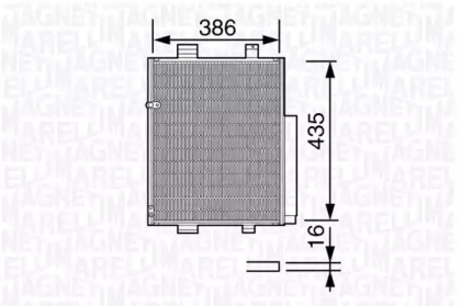 Конденсатор MAGNETI MARELLI 350203653000