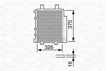 Конденсатор MAGNETI MARELLI 350203655000