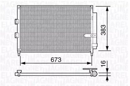 Конденсатор MAGNETI MARELLI 350203660000