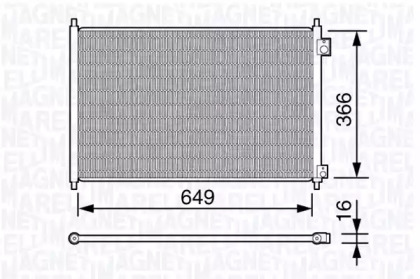 Конденсатор MAGNETI MARELLI 350203663000