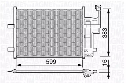 Конденсатор MAGNETI MARELLI 350203667000