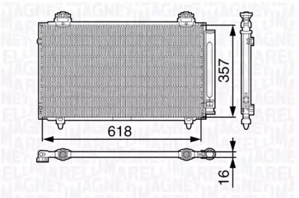 Конденсатор MAGNETI MARELLI 350203675000