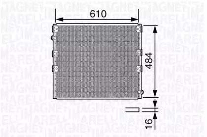 Конденсатор MAGNETI MARELLI 350203683000