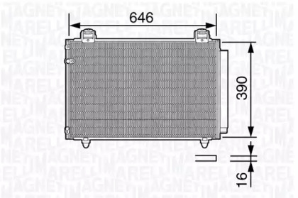 Конденсатор MAGNETI MARELLI 350203686000