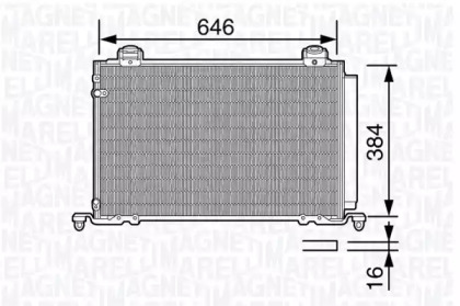 Конденсатор MAGNETI MARELLI 350203688000