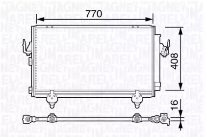 Конденсатор MAGNETI MARELLI 350203691000