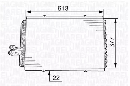 Конденсатор MAGNETI MARELLI 350203708000