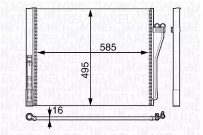 Конденсатор MAGNETI MARELLI 350203717000