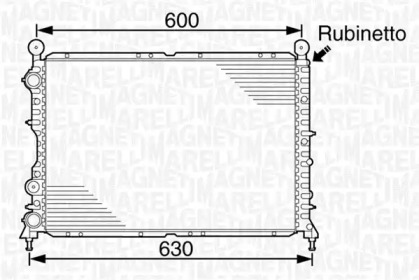 Теплообменник MAGNETI MARELLI 350213100200