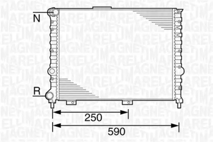 Теплообменник MAGNETI MARELLI 350213100400