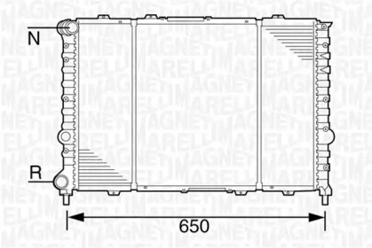 Теплообменник MAGNETI MARELLI 350213100600