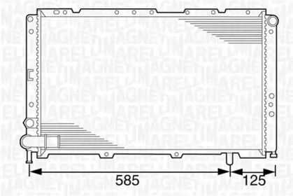 Теплообменник MAGNETI MARELLI 350213100900