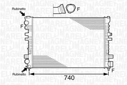 Теплообменник MAGNETI MARELLI 350213102600