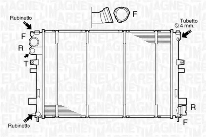 Теплообменник MAGNETI MARELLI 350213102800