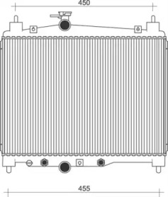 Теплообменник MAGNETI MARELLI 350213103900