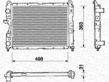 Теплообменник MAGNETI MARELLI 350213106000