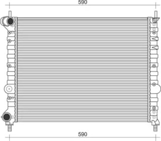 Теплообменник MAGNETI MARELLI 350213108700