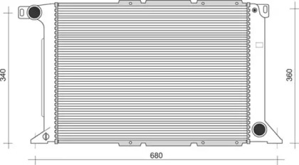 Теплообменник MAGNETI MARELLI 350213109300