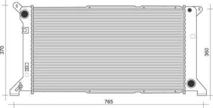 Теплообменник MAGNETI MARELLI 350213109700