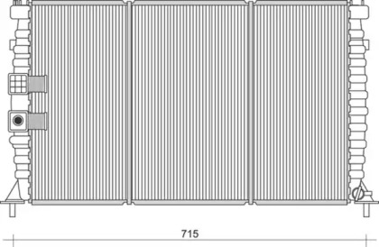 Теплообменник MAGNETI MARELLI 350213112700