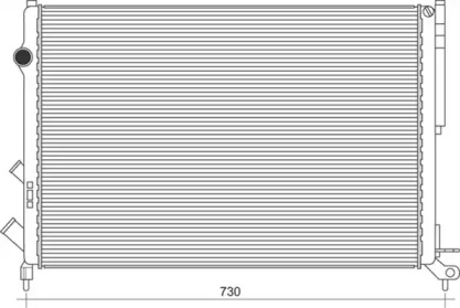 Теплообменник MAGNETI MARELLI 350213112800