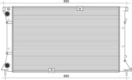 Теплообменник MAGNETI MARELLI 350213113700