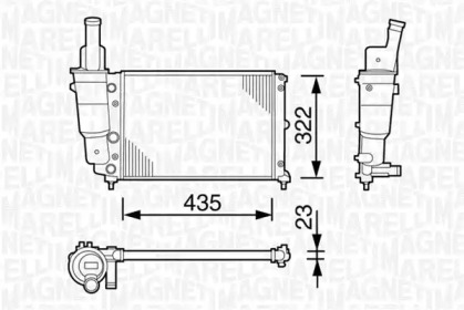 Теплообменник MAGNETI MARELLI 350213113003