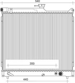 Теплообменник MAGNETI MARELLI 350213115800