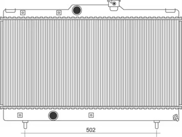 Теплообменник MAGNETI MARELLI 350213115900